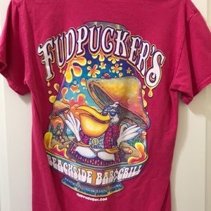 Fudpucker’s Destin-Fort Walton pink t-shirt-small